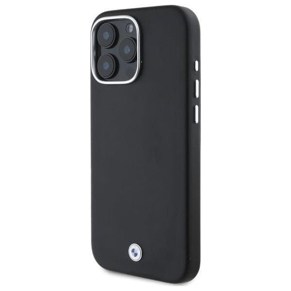 BMW BMW BMHMP16X23PUFWK iPhone 16 Pro Max 6.9" czarny/black hardcase Sign Full Wrapped Metal MagSafe