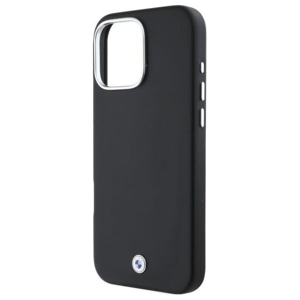 BMW BMW BMHMP16X23PUFWK iPhone 16 Pro Max 6.9" czarny/black hardcase Sign Full Wrapped Metal MagSafe