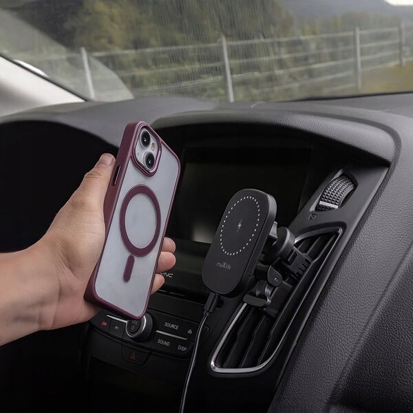 MaxLife  Maxlife phone car mount + wireless charger MXCH-16