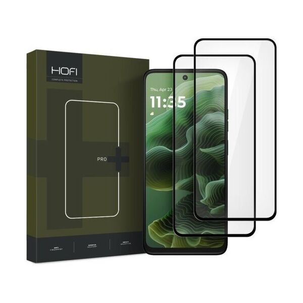 Hofi SZKŁO HARTOWANE HOFI GLASS PRO+ 2-PACK MOTOROLA MOTO G35 5G BLACK