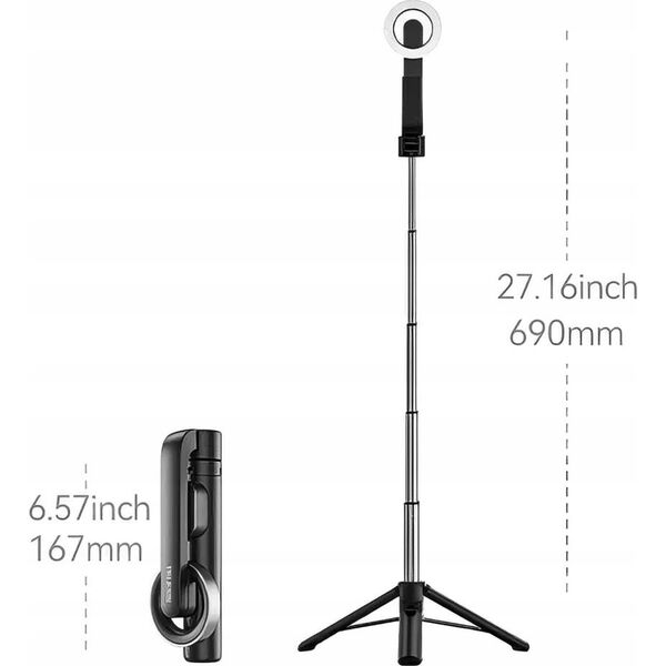 Selfie stick Telesin Magnetyczny kijek selfie Telesin