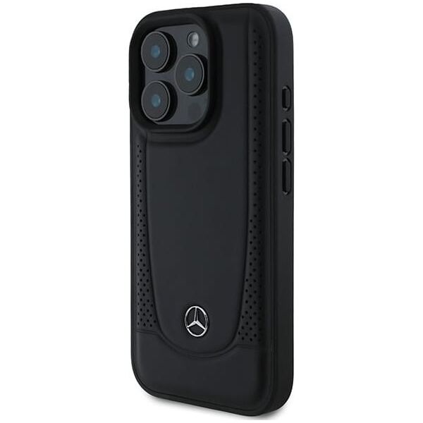 Mercedes Mercedes MEHCP16XARMBK iPhone 16 Pro Max 6.9" czarny/black hardcase Leather Urban