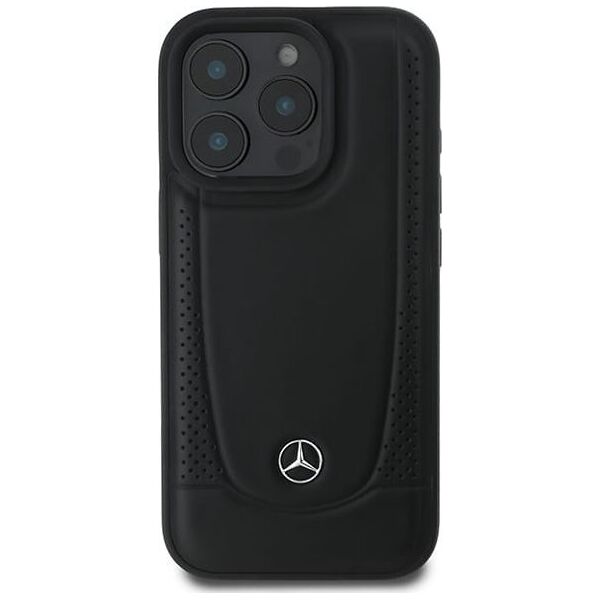 Mercedes Mercedes MEHCP16XARMBK iPhone 16 Pro Max 6.9" czarny/black hardcase Leather Urban