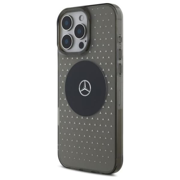 Mercedes Mercedes MEHMP16L23HCPK iPhone 16 Pro  6.3" czarny/black hardcase MB Case Star Pattern