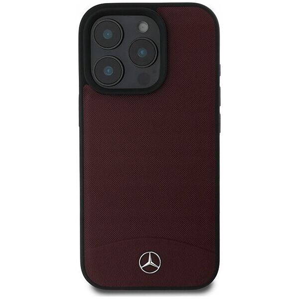 Mercedes Mercedes MEHMP16X23RBARR iPhone 16 Pro Max 6.9" czerwony/red hardcase Textured And Plain Leather MagSafe