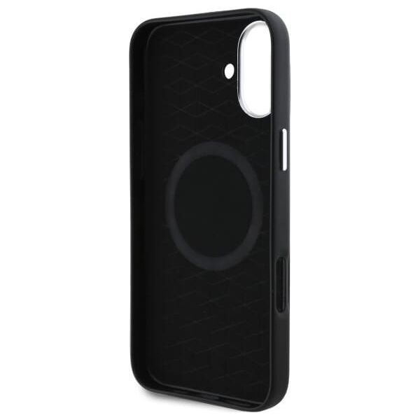BMW BMW BMHMP16S23PMWK iPhone 16 6.1" czarny/black hardcase M Smooth Full Wrapped Metal MagSafe