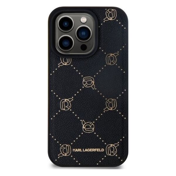 Karl Lagerfeld Karl Lagerfeld KLHMP15LPGKHPHK iPhone 15 Pro 6.1" czarny/black Magsafe Karl Head
