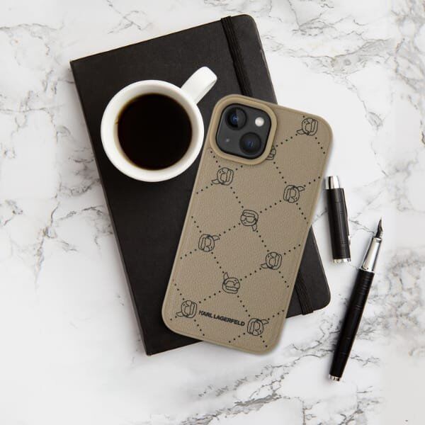 Karl Lagerfeld Karl Lagerfeld KLHMP15SPGKHPHK iPhone 15 6.1" czarny/black Magsafe Karl Head