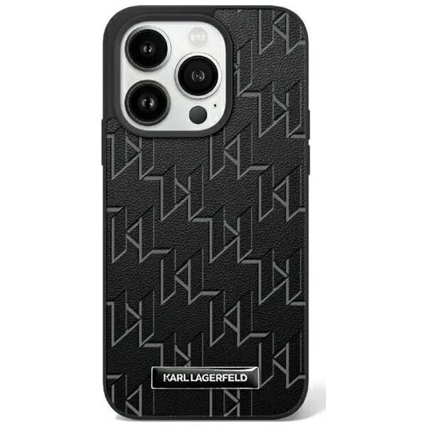 Karl Lagerfeld Karl Lagerfeld KLHMP16MPKHPORPK iPhone 16 Plus 6.7" czarny/black hardcase Hot Stamp Magsafe