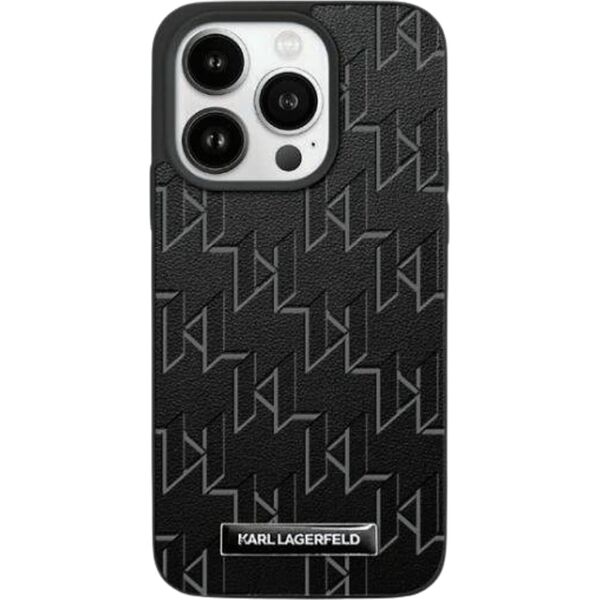 Karl Lagerfeld Karl Lagerfeld KLHMP16MPKHPORPK iPhone 16 Plus 6.7" czarny/black hardcase Hot Stamp Magsafe