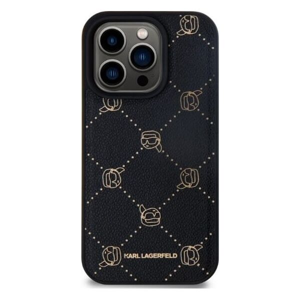 Karl Lagerfeld Karl Lagerfeld KLHMP15XPGKHPHK iPhone 15 Pro Max 6.7" czarny/black Magsafe Karl Head