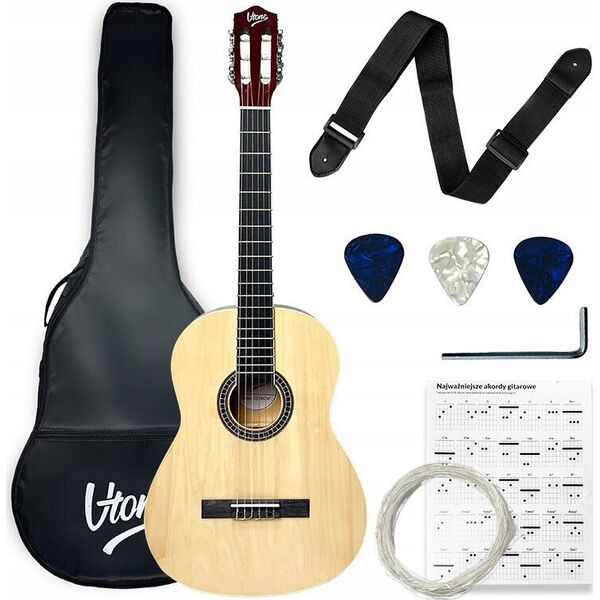Prima V-TONE CG TWO NT gitara klasyczna 4/4 naturalne dr