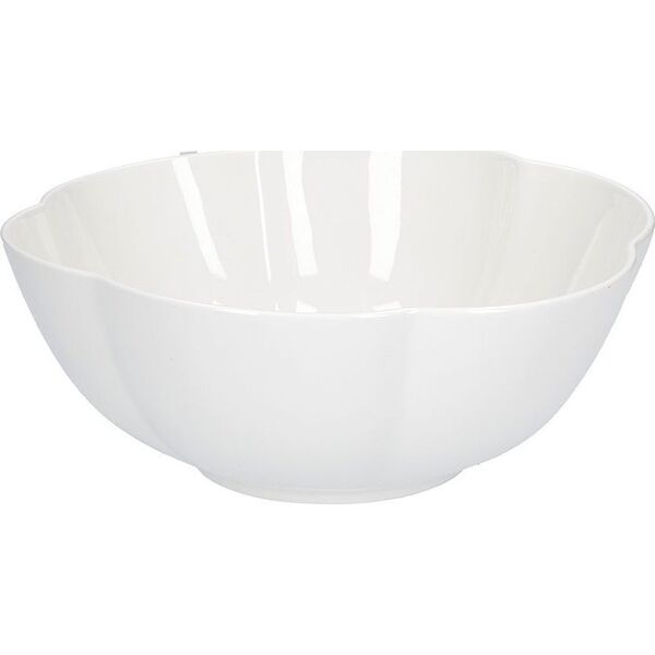 La Porcellana Bianca Zestaw 2 dużych misek okrągłych Villadeifiori - Biały, 23 cm