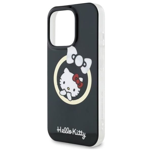 Hello Kitty Hello Kitty HKHMP16XHFLBK iPhone 16 Pro Max 6.9" black/black hardcase IML Fun bow Magsafe