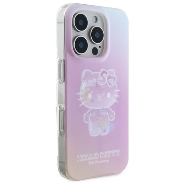 Hello Kitty Hello Kitty HKHMP16XH50AP iPhone 16 Pro Max 6.9" pink/pink hardcase IML 50TH Anniversary Magsafe