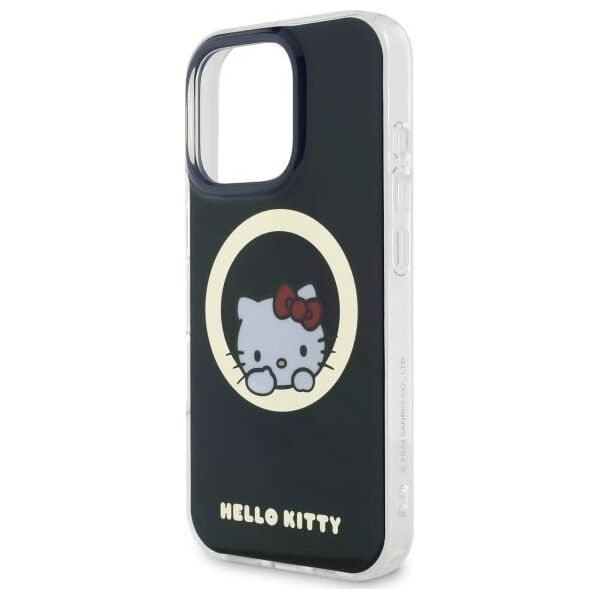 Hello Kitty Hello Kitty HKHMP16LHSWKK iPhone 16 Pro 6.3" black/black hardcase IML Sweet Kitty Magsafe