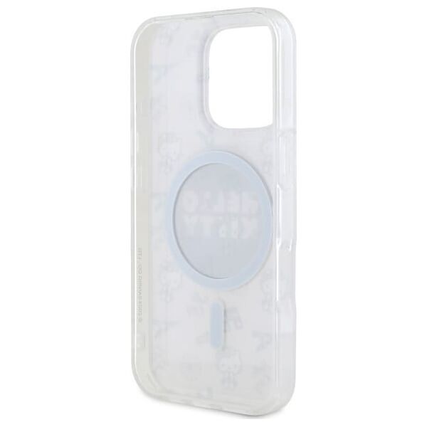 Hello Kitty Hello Kitty HKHMP16LHAOPP iPhone 16 Pro 6.3" pink/pink hardcase IML All Over Paris Magsafe