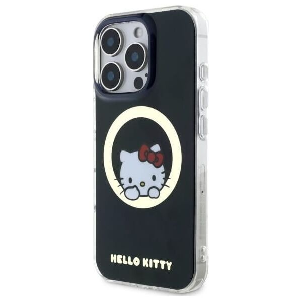Hello Kitty Hello Kitty HKHMP16XHSWKK iPhone 16 Pro Max 6.9" black/black hardcase IML Sweet Kitty Magsafe