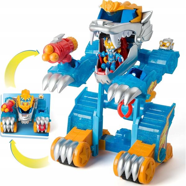 Figurka Superthings SUPERTHINGS Wild Tigerbot Kazoom Energy, figurka