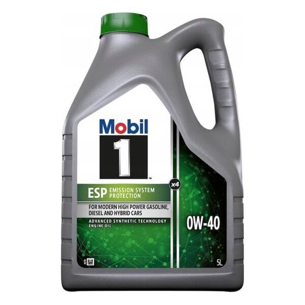 Mobil Alyva ESPx4 0W/40 sintetinė varikliams 5 L