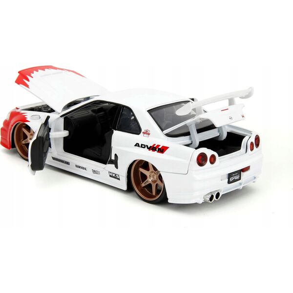 Jada Jada Street Fighter Ryu 1:24 Nissan Skyline GTR     253255071