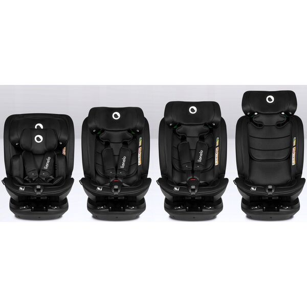 Fotelik samochodowy Lionelo Fotelik samochodowy Bastiaan RWF I-Size Black Carbon 0-36 kg Lionelo