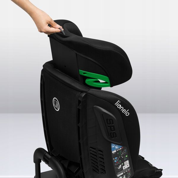 Fotelik samochodowy Lionelo Fotelik samochodowy Bastiaan RWF I-Size Black Carbon 0-36 kg Lionelo