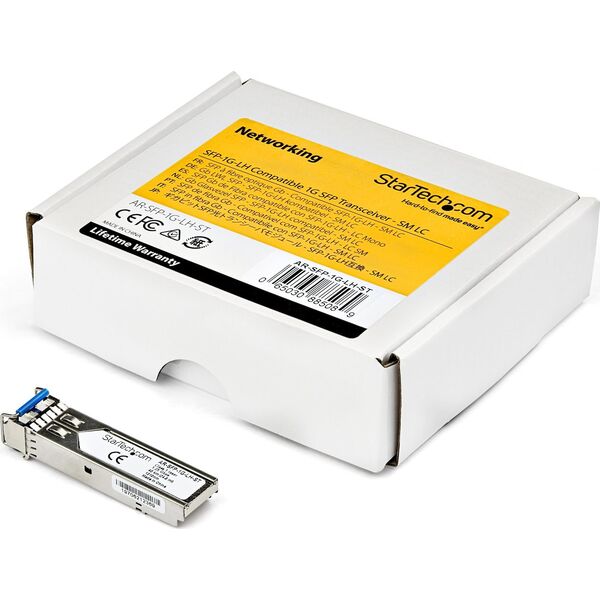 Moduł SFP StarTech StarTech AR-SFP-1G-LX-ST moduł przekaźników sieciowych Swiatłowód 1250 Mbit/s 1310 nm