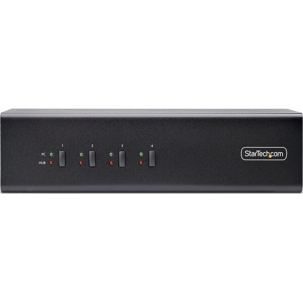 Przełącznik StarTech StarTech P4DD46A2-KVM-SWITCH przełącznik KVM Czarny