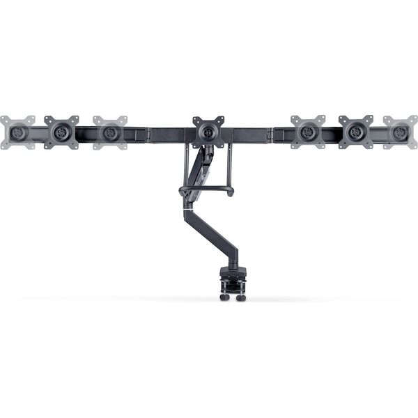 StarTech StarTech 3M1A3SG-MONITOR-ARM uchwyt / stojak do monitorów 68,6 cm (27") Biurko Czarny, Srebrny
