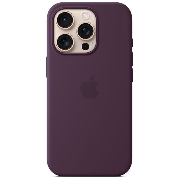 Apple Apple iPhone 16 Pro Silikoninis dėklas with MagSafe - Plum