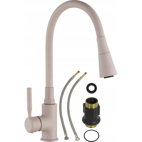Bateria kuchenna Invena Invena bateria kuchenna Pogo Plus beżowy BZ-80-P03