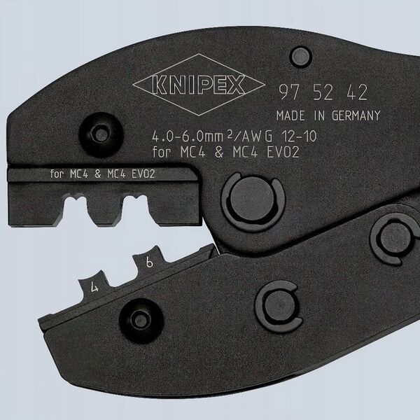 Knipex Knipex Crimping Pliers PreciForce for MC4/EVO2