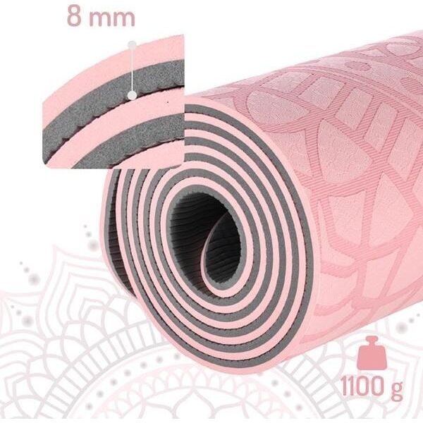 HMS YM10 MATA TPE DO JOGI LIGHT PINK HMS