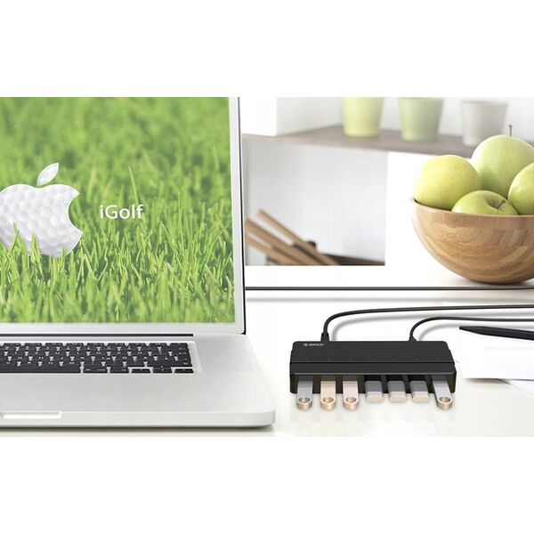HUB USB Orico " Adapter Hub Orico 7xUSB 3.0 (czarny)"