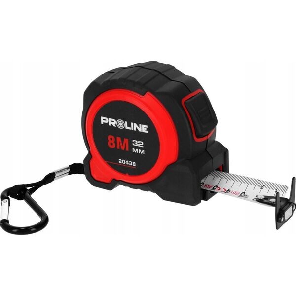 Pro-Line MIARA ZWIJANA 8M/32MM DWUSTR.MAGN.NYL.ZAW.KLIP.CE.PROLINE