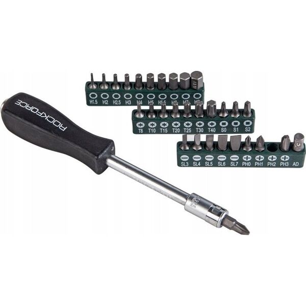 Rockforce ROCKFORCE ZESTAW KLUCZY     1/4" 62el.