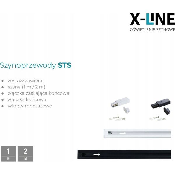 DPM TRC PROFILE RECES STS001W 1M WHITE