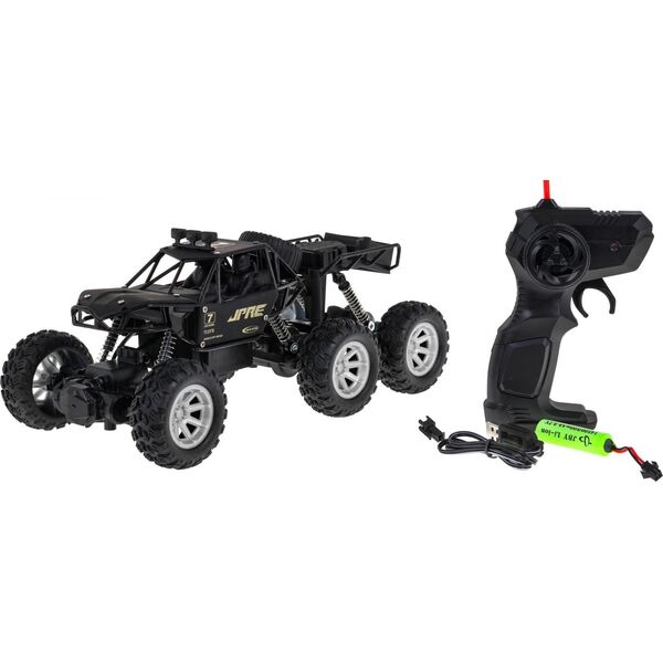Jokomisiada Metalowy crawler Rock Explorer 4x4 dla dzieci 8+ Zdalnie sterowany 1:18 Gumowe 6 kół