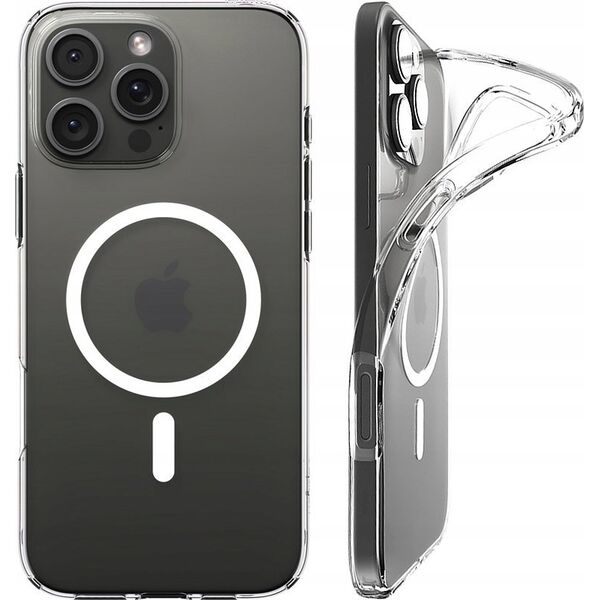 Spigen Spigen Crystal Flex MagSafe, crystal clear - iPhone 16 Pro