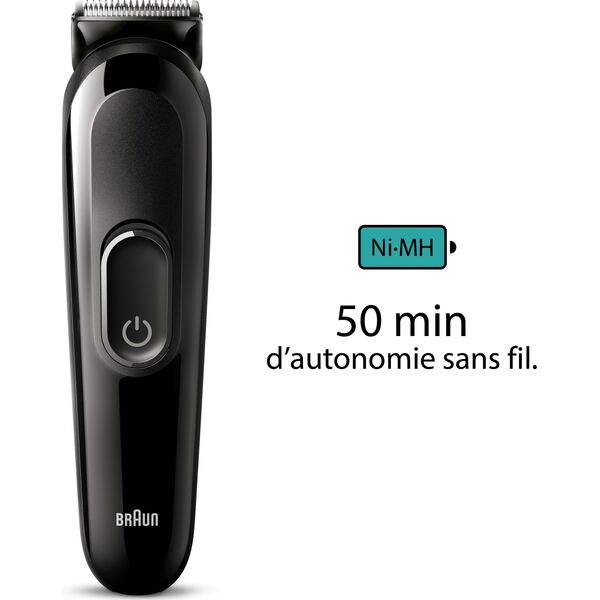 Trymer Procter & Gamble Braun MGK3410 - Schwarz - 1 mm - 2,1 cm - Universal - Akku - 50 min (MGK3410)