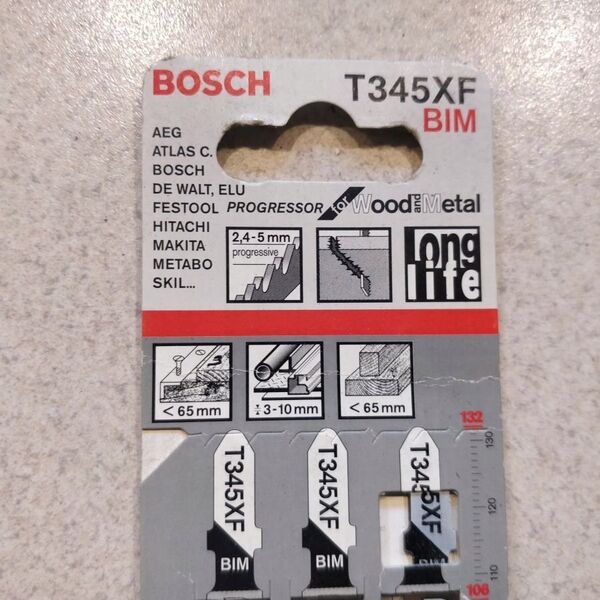 Bosch Circular saw blades BOSCH T 345 XF Progressor for Wood and Metal