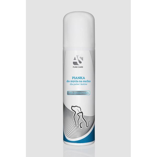 ZooArt AS PURE CARE PIANKA DO MYCIA NA SUCHO     150ml PIELĘGNACYJNA