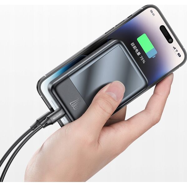 Powerbank Mcdodo Power Bank Magnetyczny Mcdodo MC-4261 10000mAh, 20W (czarny)