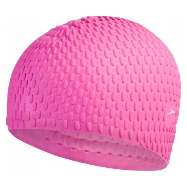 Speedo CZEPEK SILIKONOWY BUBBLE CAP AU PINK/PURPLE