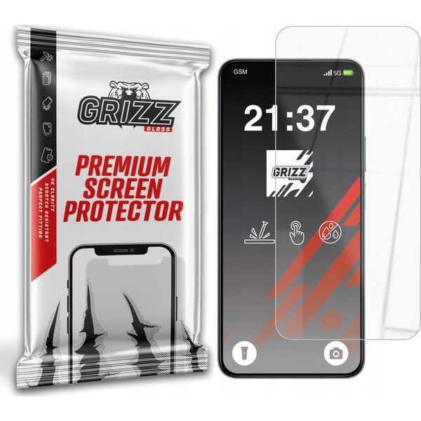 GrizzGlass Szkło hybrydowe GrizzGlass HybridGlass do Honor 200 Smart