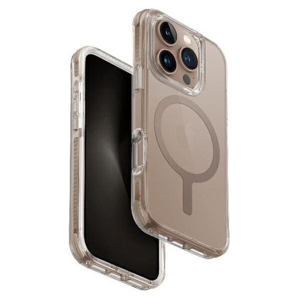 Uniq Etui UNIQ Combat Apple iPhone 16 Pro Max Magclick Charging złoty/taupe gold