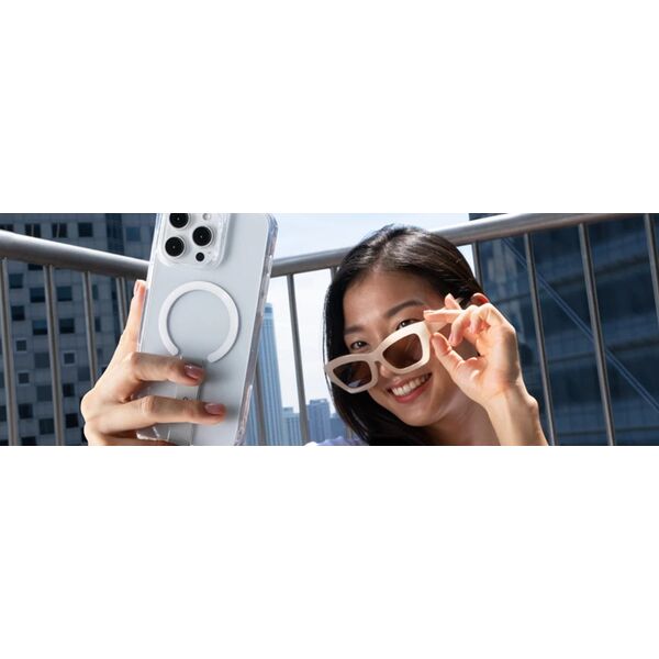 Uniq Etui UNIQ Eleva with Vertica Stand Apple iPhone 16 Pro przeźroczysty/lucent clear