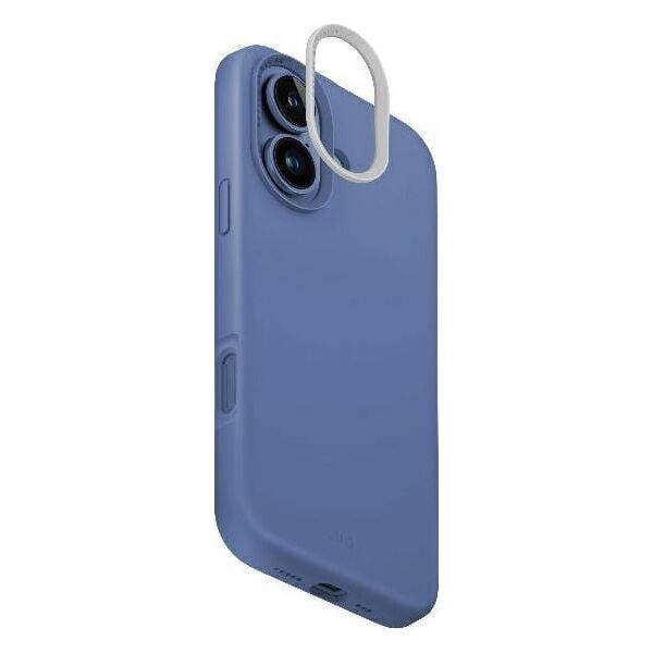 Uniq Etui UNIQ Lino Hue Apple iPhone 16 Magclick Charging niebieski/pearl blue