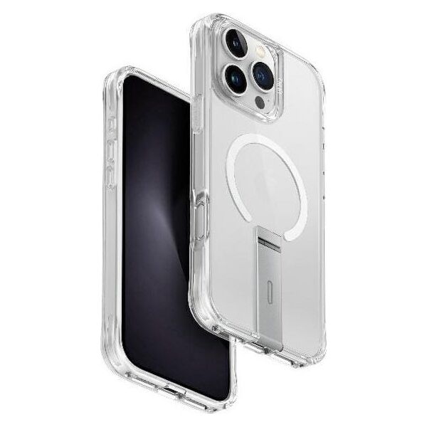 Uniq Etui UNIQ Eleva with Vertica Stand Apple iPhone 16 Pro Max przeźroczysty/lucent clear